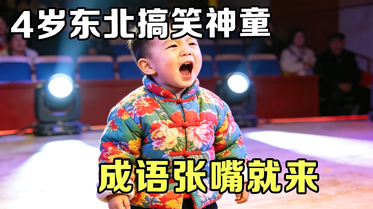 4岁东北搞笑神童,成语张嘴就来!父母都震惊坏了,还藏着这一手?【家有好baby】