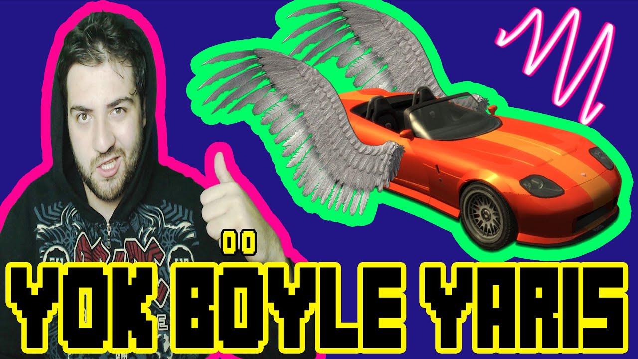 Gta 5 Online Stant Yarışı - Uçan Arabalar