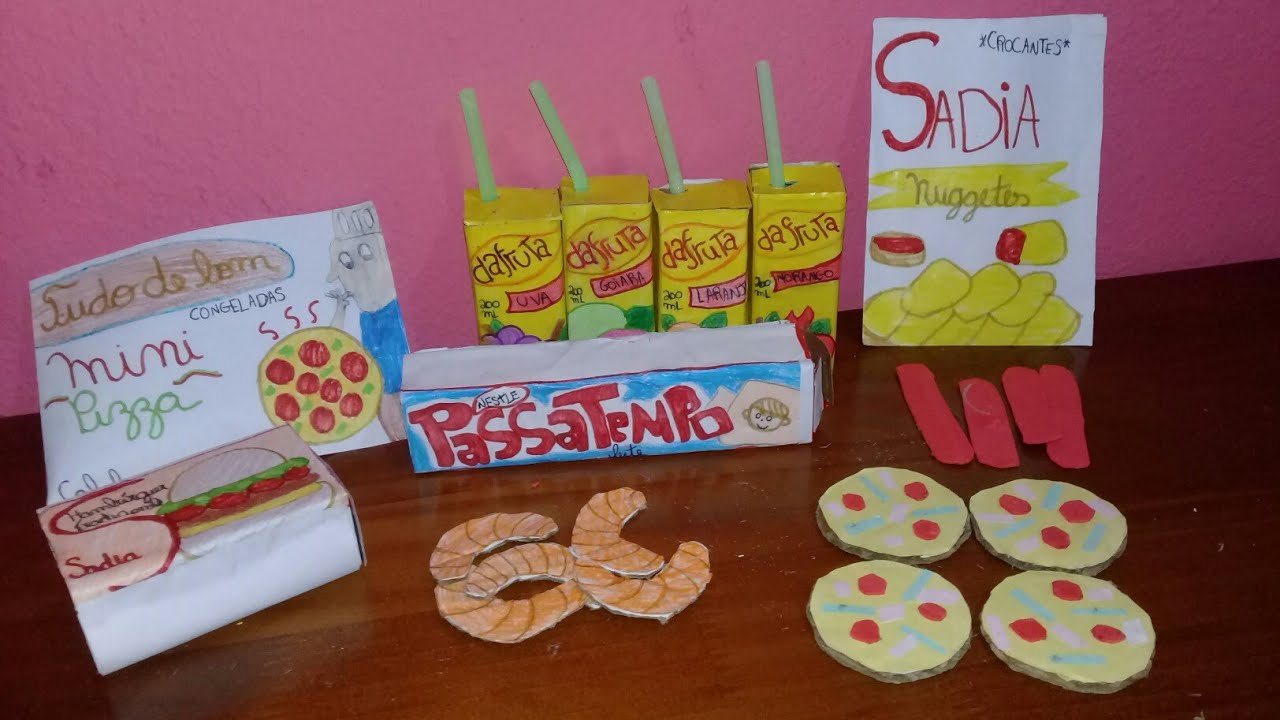 Como faço minhas comidinhas!!!