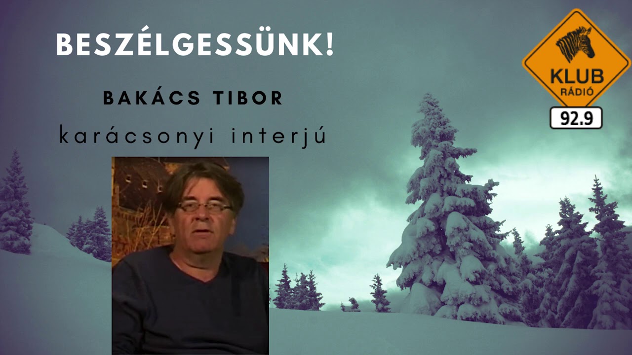 Bak&aacute;cs Tibor- Besz&eacute;lgess&uuml;nk szenteste (telefoninterj&uacute;)