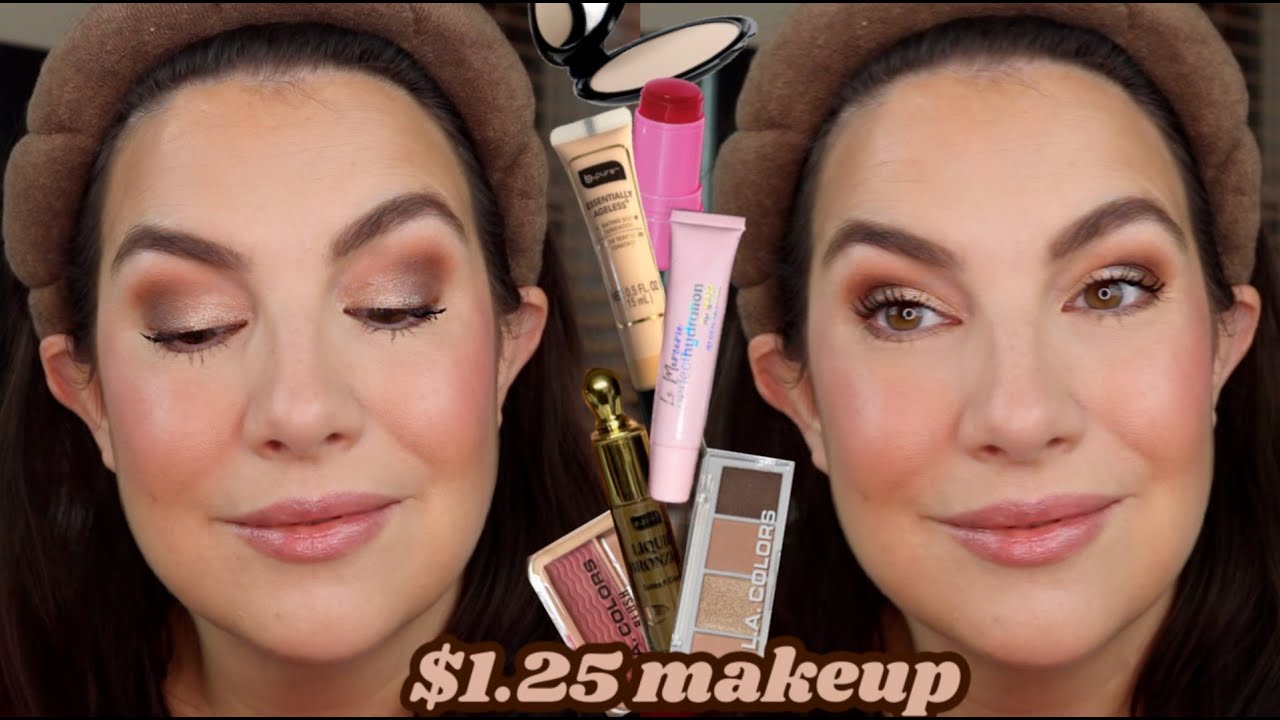 COST IS LOW - LOOK IS LUXE… Full Face of Dollar Tree Makeup