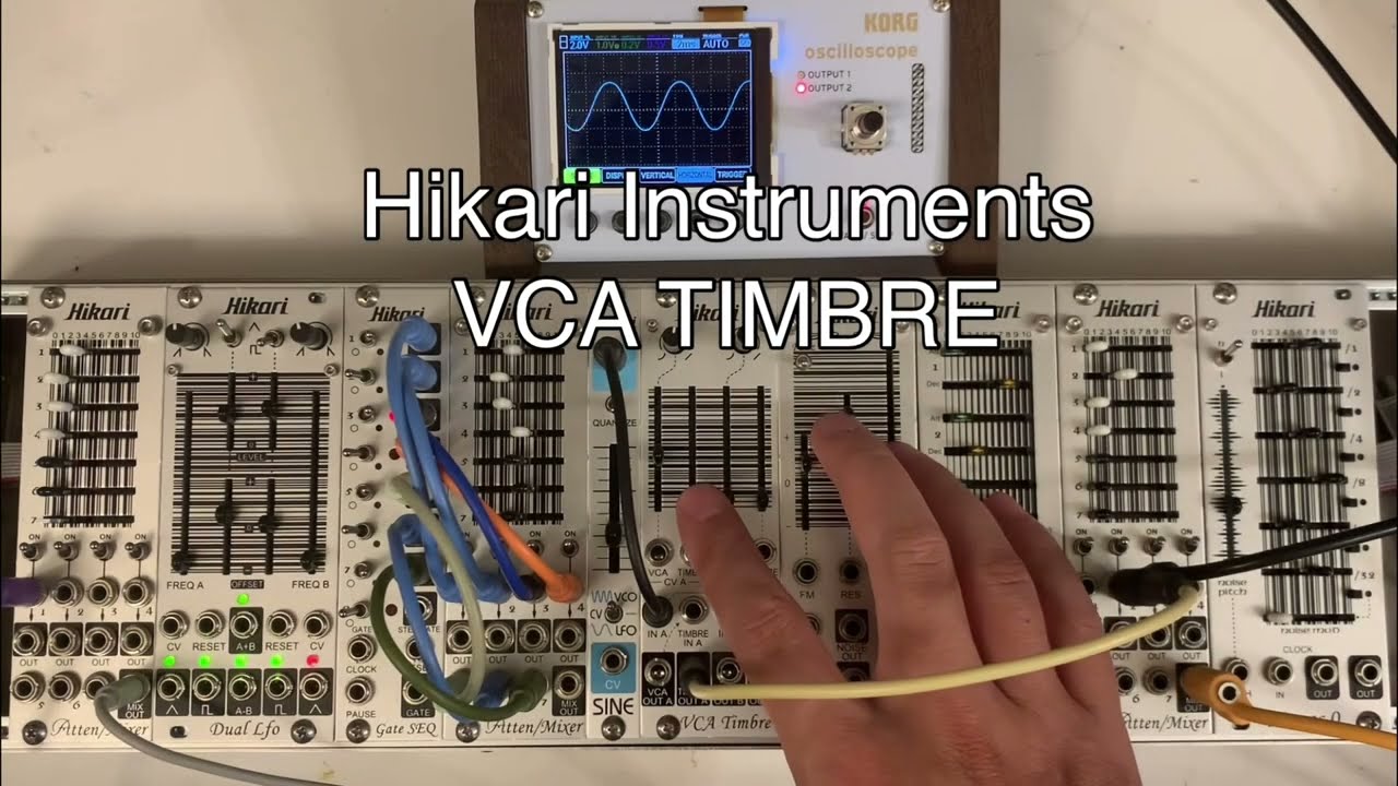 Hikari Instruments - VCA Timbre Demo
