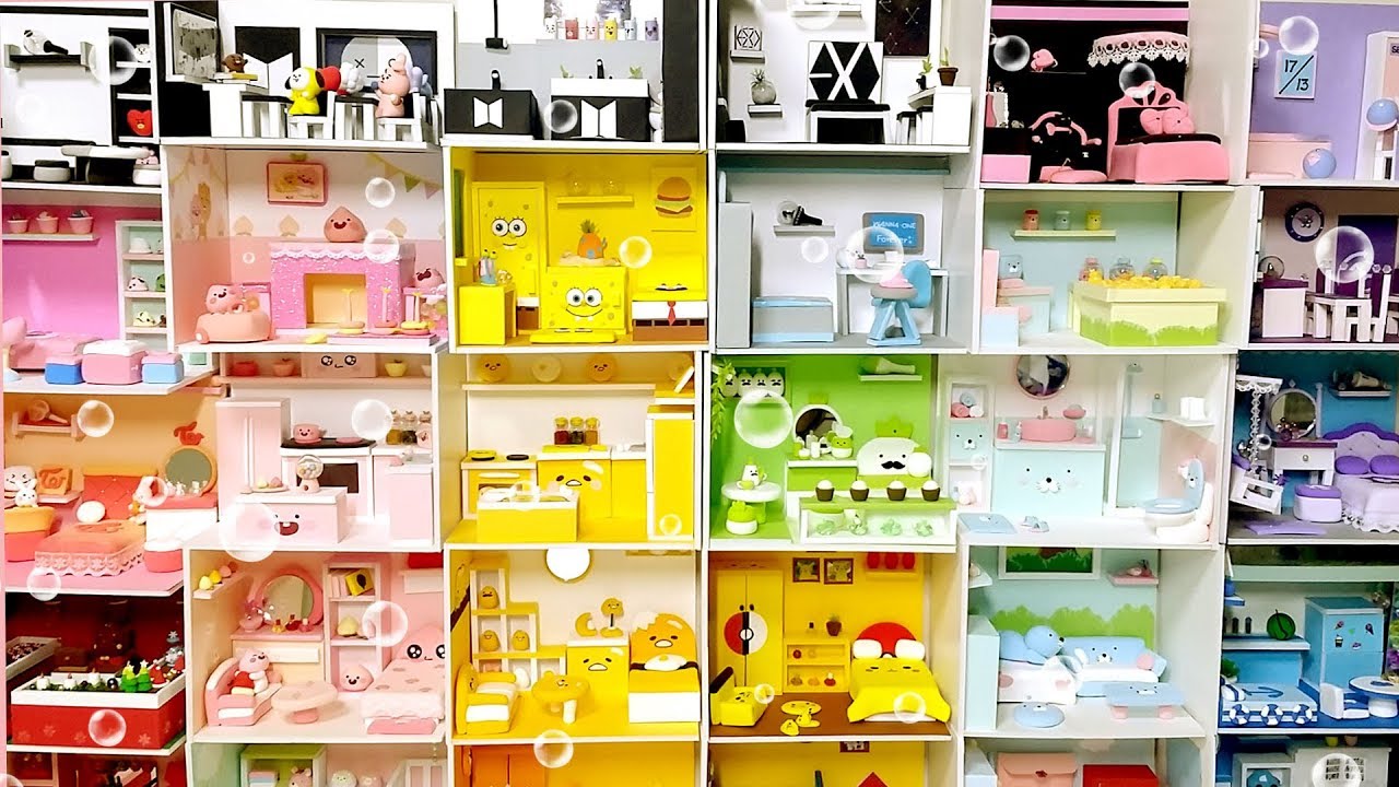 [2018 Diy miniature room collection!