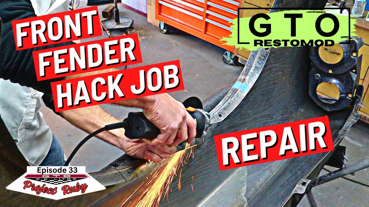 Wheel Well Lip Patch Panel - Fixing a Sin GTO RestoMod (Ep 33)