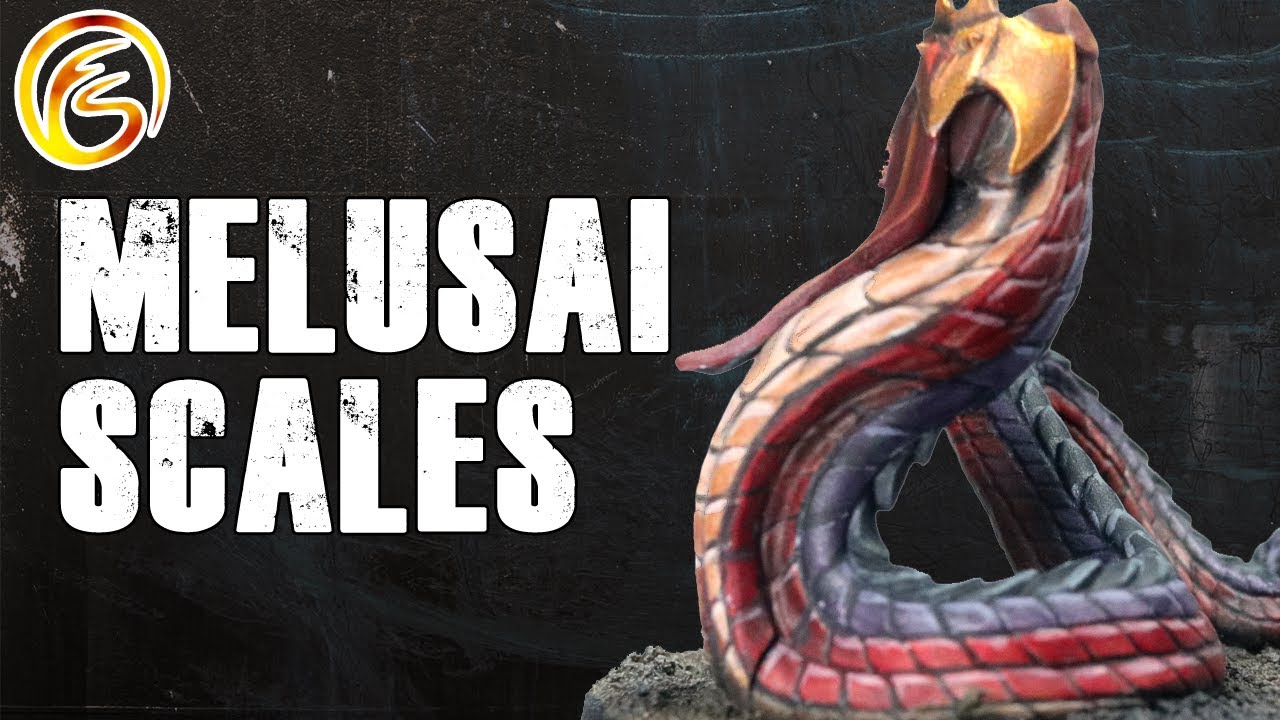 How To Quickly Paint Snake Scales  - Warhammer Age Of Sigmar Painting Tutorial