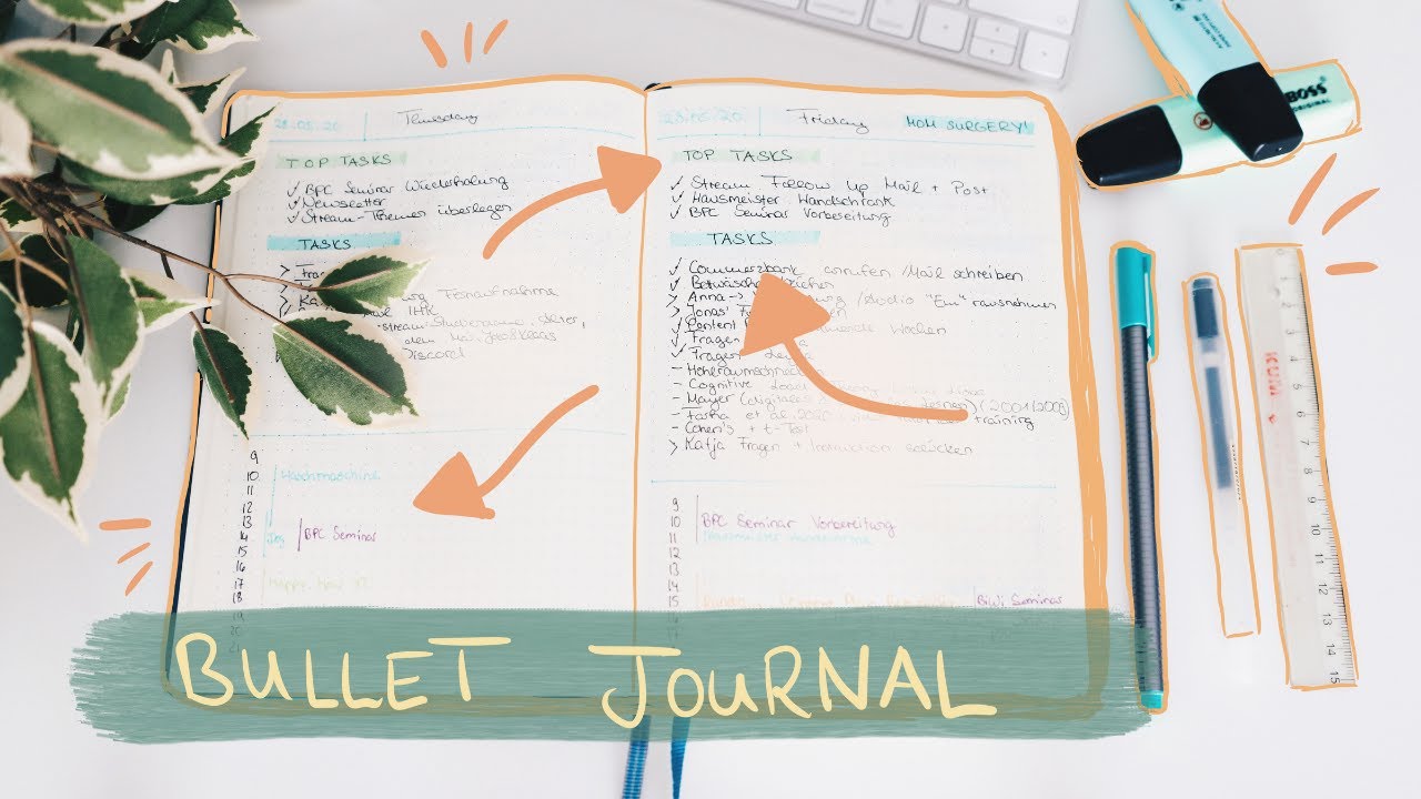 Mein neues Produktivitäts-System //  Task & Time Management // SIMPLES Bullet Journal