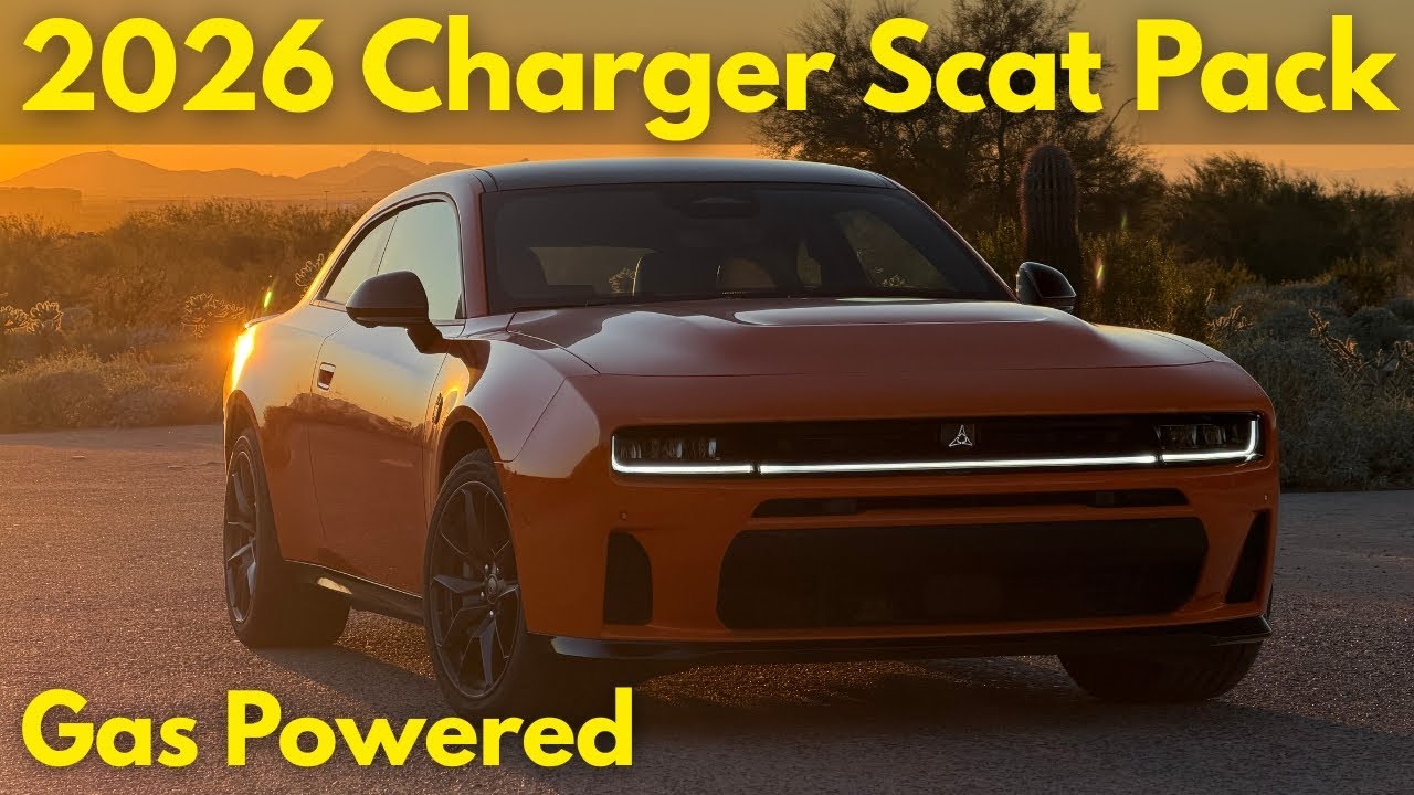 Gas Powered Sixpack 2026 Dodge Charger Scat Pack Review