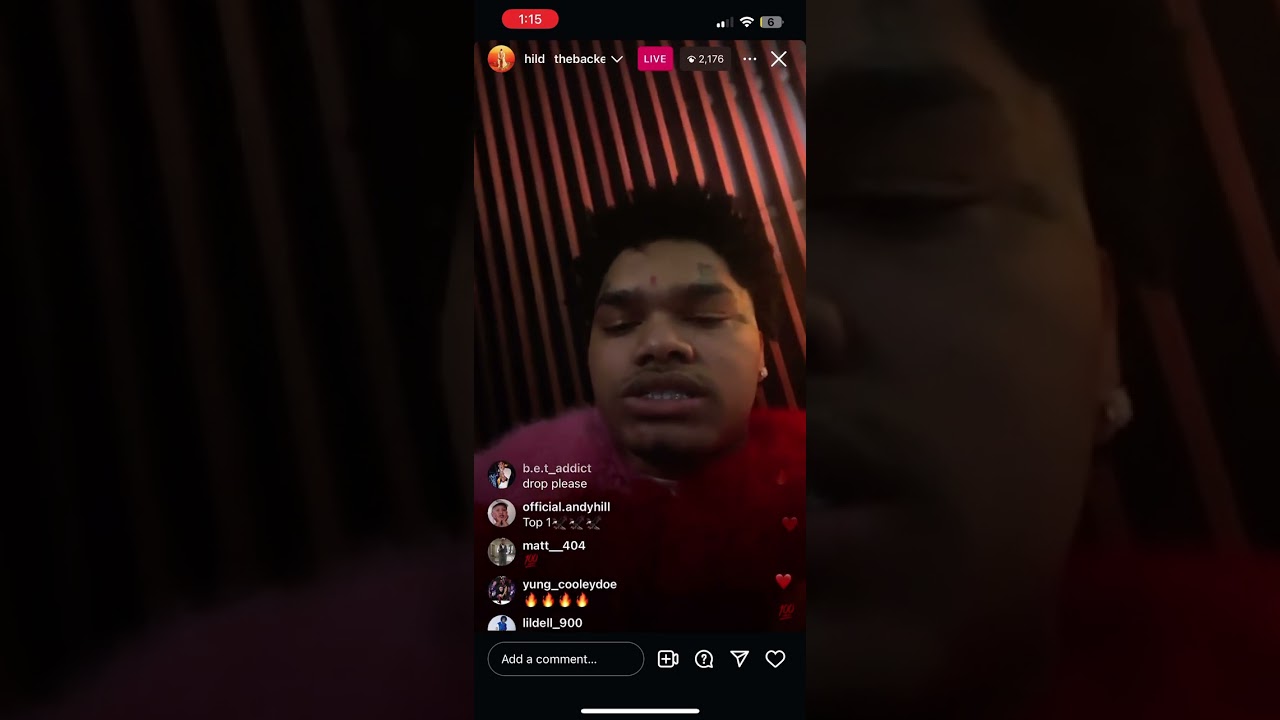 No cap - withdrawals (ig live snippet)
