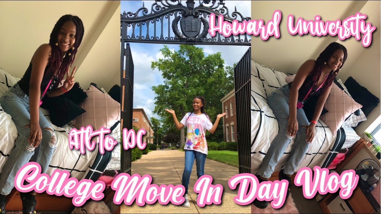College Dorm Move-In Day Vlog | Howard University | College Hall South