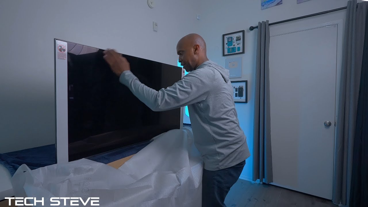 2022 Samsung QN90B Neo QLED TV Unboxing