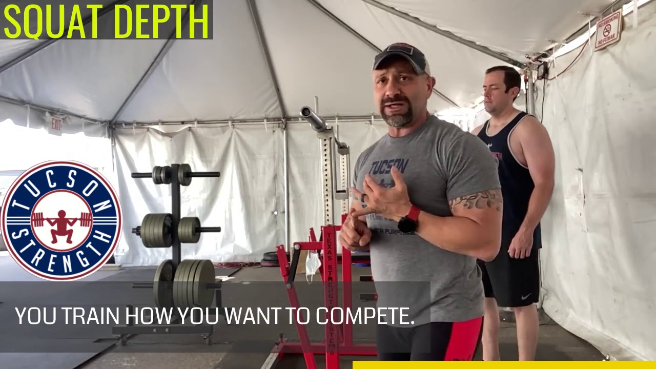 Squat Depth- Below Parallel
