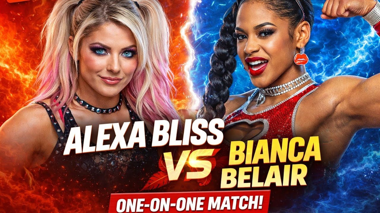  Alexa Bliss vs Bianca Blair #wwe #livforever #wrestlingfuture#livmorgan #wrestling 