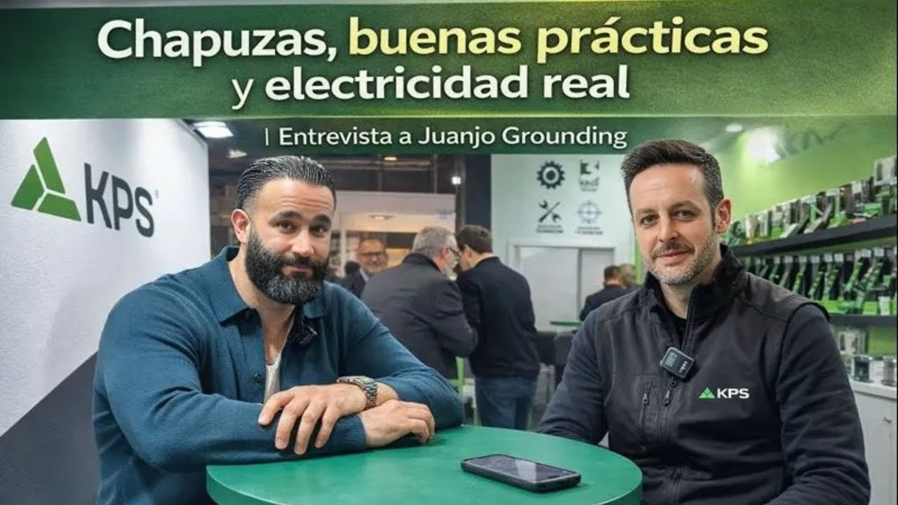 Esto sigue fallando en muchas instalaciones eléctricas | Juanjo Grounding en el stand de KPS