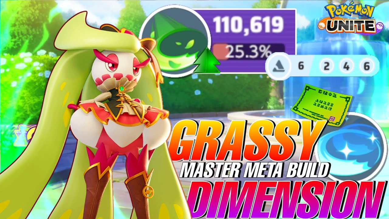 TSAREENA BECOMES THE S-TIER ALL ROUNDER WITH THIS INSANE GRASSY AXEL META BUILD!!! | Pokemon Unite