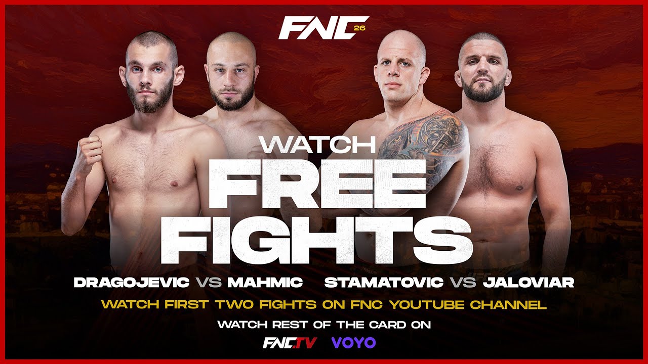 [LIVE] FNC 26  powered by Meridianbet | FREE FIGHTS | Podgorica