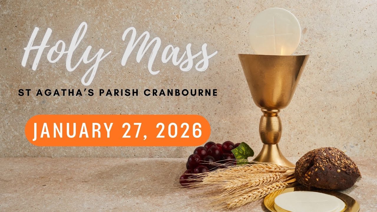 Holy Mass - 27/01/2026 - Tuesday of the third week in Ordinary Time - Ss Timothy,Titus&Angela Merici