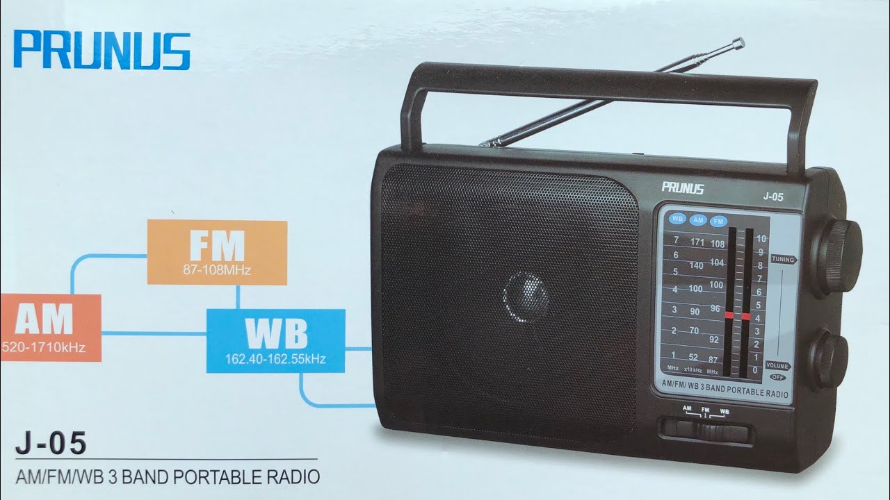 Prunus J-05 vs Sony ICF-801 (and other radios)