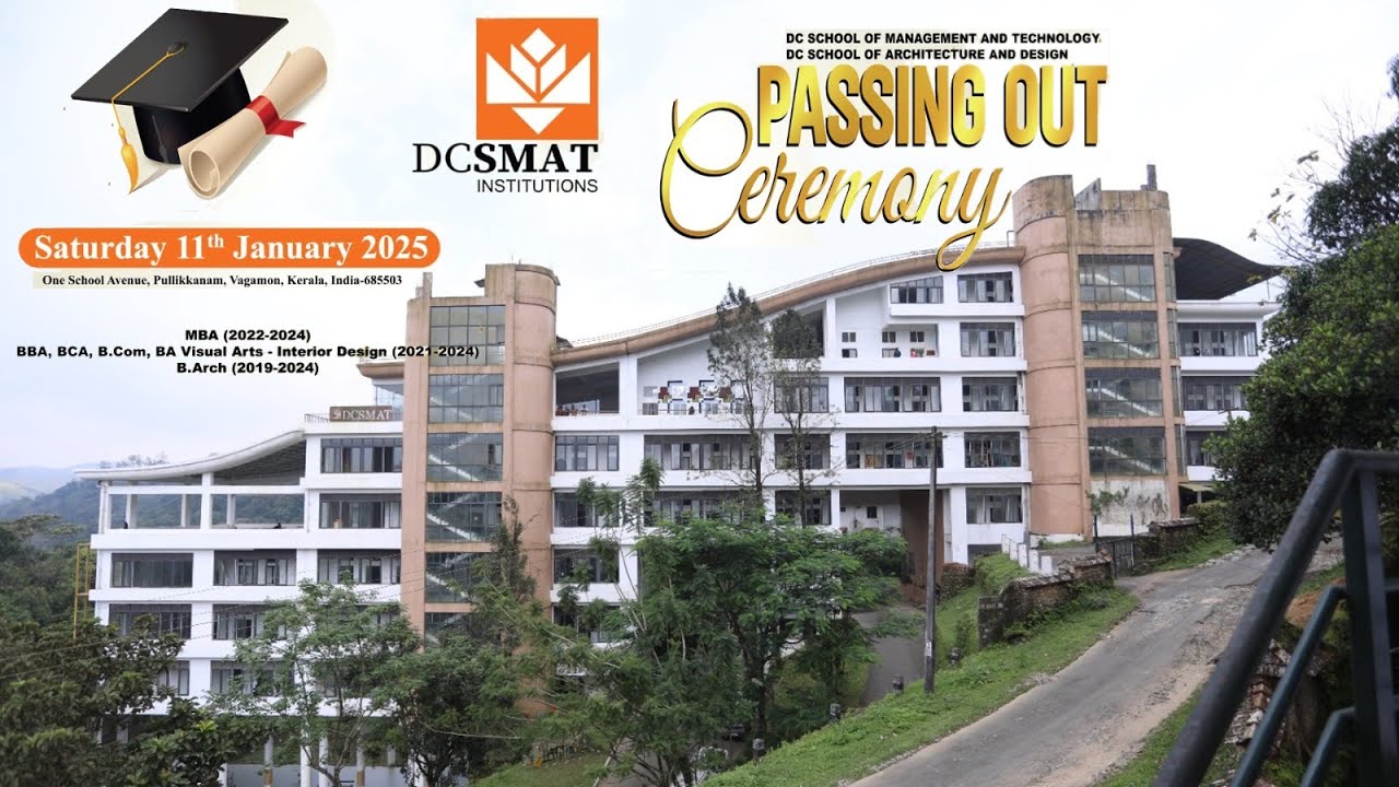 DCSMAT Institutions Vagamon 21st Passing Out Ceremony - January 11th 2025