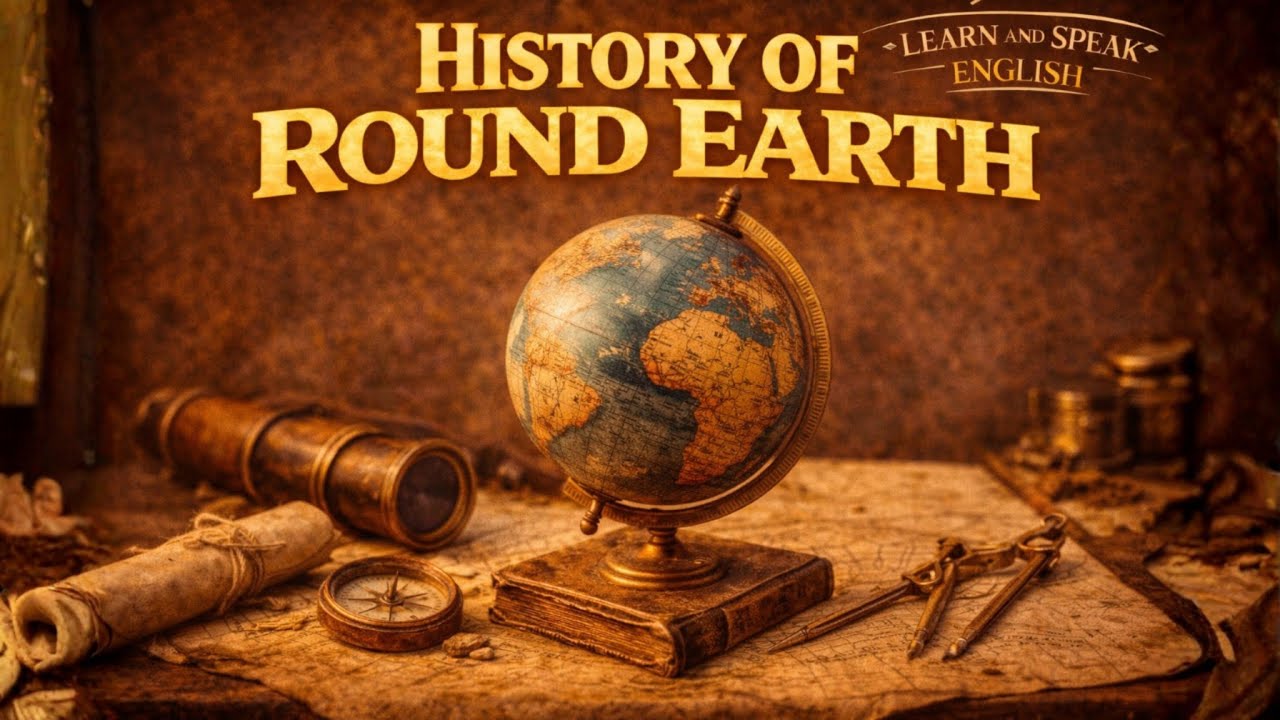 The Story of Round Earth | Graded Reader | Improve Your English Fluency | History Of Round Earth