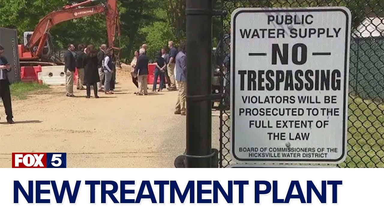 Water treatment plant to remove 'forever chemicals' from LI drinking water