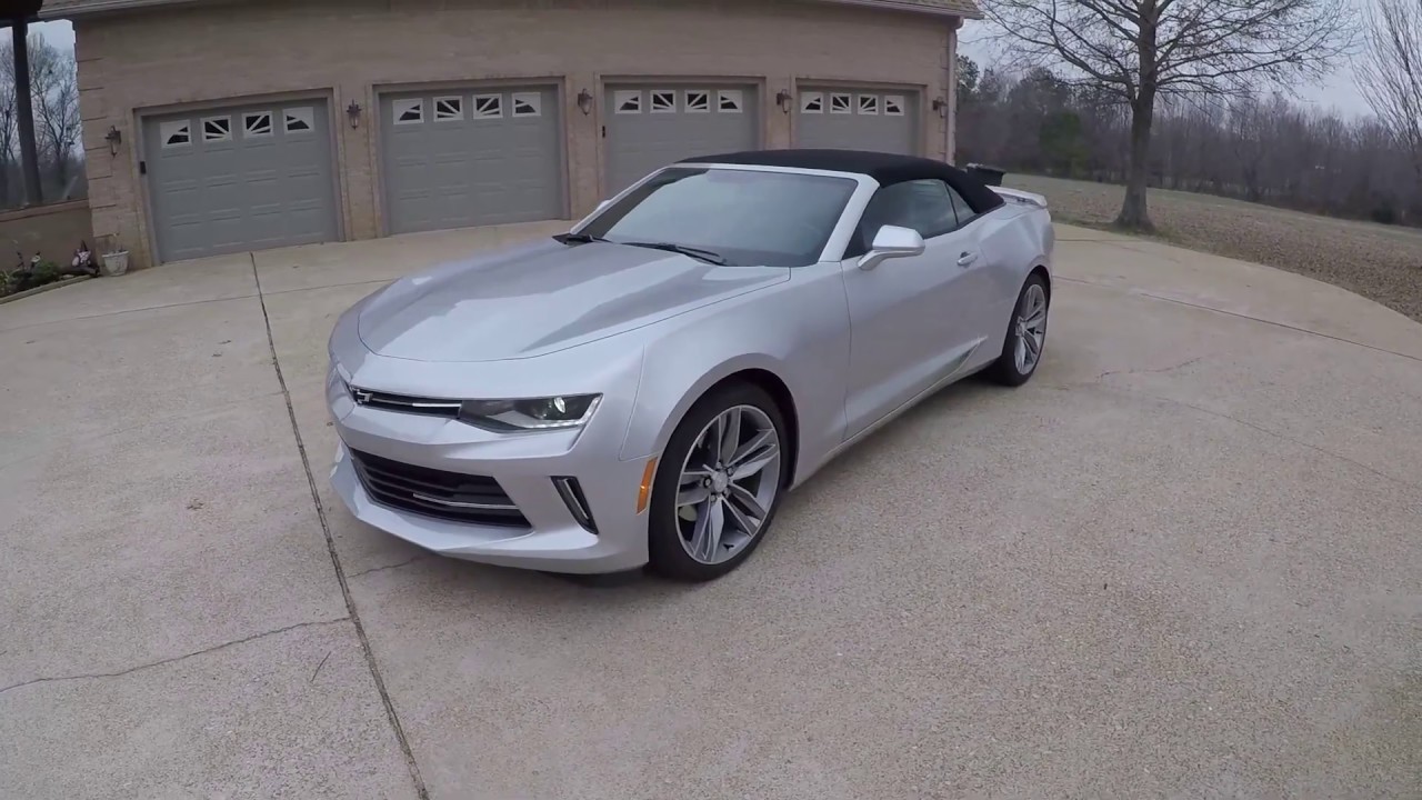West TN 2017 Chevrolet Camaro LT RS Convertible used for sale silver price www sunsetmotors com