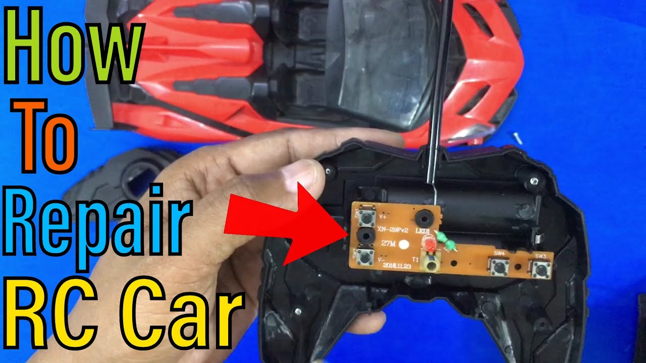How to repair wireless remote control car || How to repair RC car
