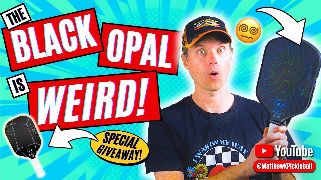 🚨 Обзор Six Zero BLACK OPAL! Плюс СПЕЦИАЛЬНЫЙ розыгрыш! 🎁 #pickleball #sports #tennis #blackopal