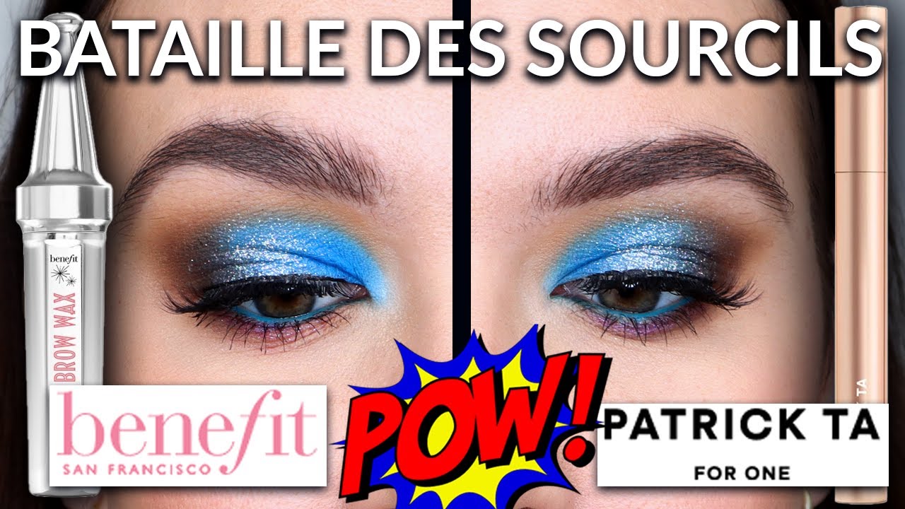 BENEFIT FLUFF UP BROW WAX vs PATRICK TA LAMINATION GEL : BATAILLE DES SOURCILS !