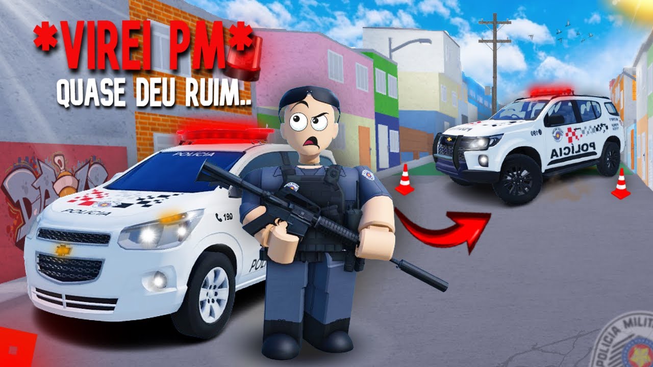 AS TAREFAS DIÁRIAS DE UM PM 🚨🚔| [ROBLOX] [ROLEPLAY]