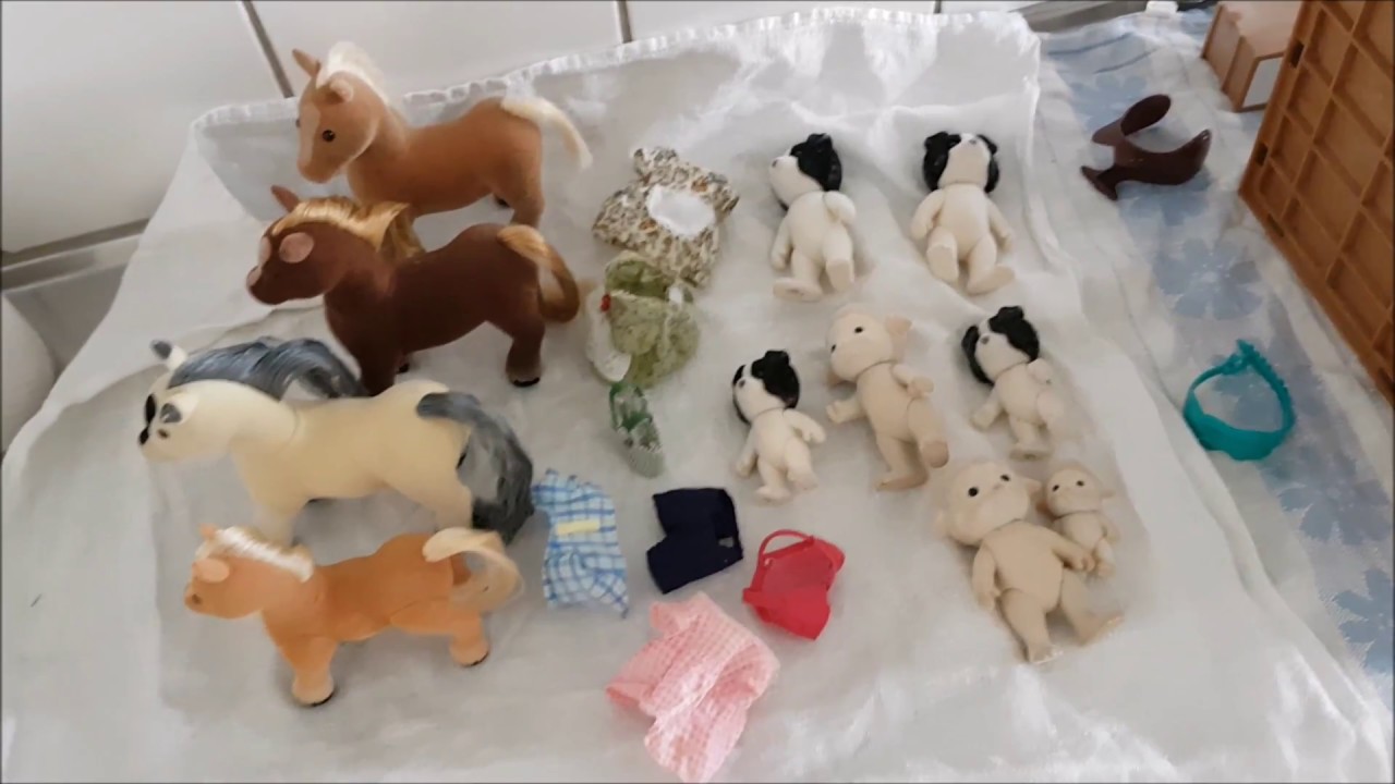 How to clean Sylvanian Families - Second Hand Figures, Houses and Furnitures