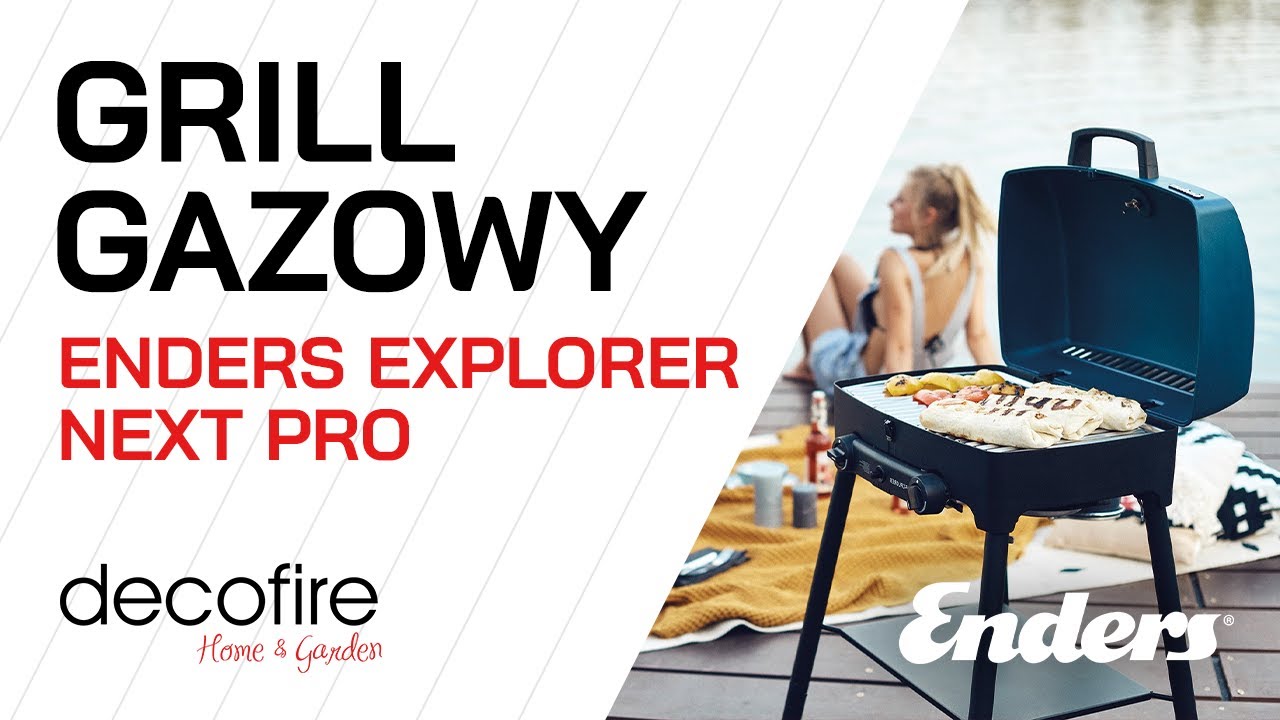 🥩 Grill turystyczny Enders Explorer Next PRO | DECOFIRE
