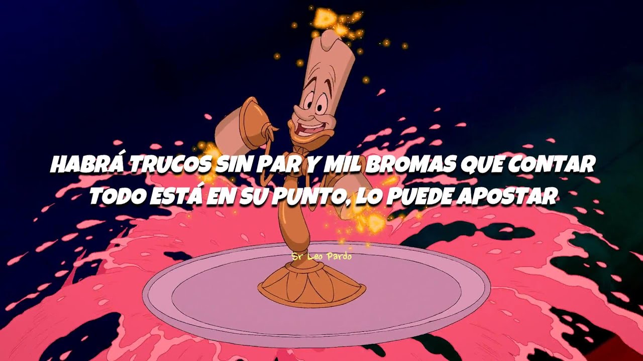La Bella Y La Bestia - Nuestro Huésped (Latino) (Letra)