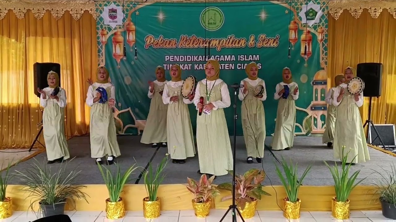 Qasidah Perdamaian oleh SDN 1 Kawali | Pentas PAI Kabupaten Ciamis 2025