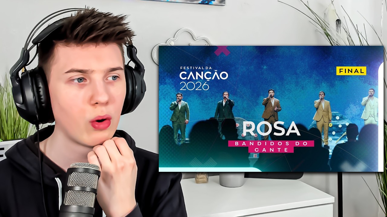 schöner song! Das wars dann auch | Portugal 🇵🇹 ESC 2026 | Bandidos do Cante - Rosa