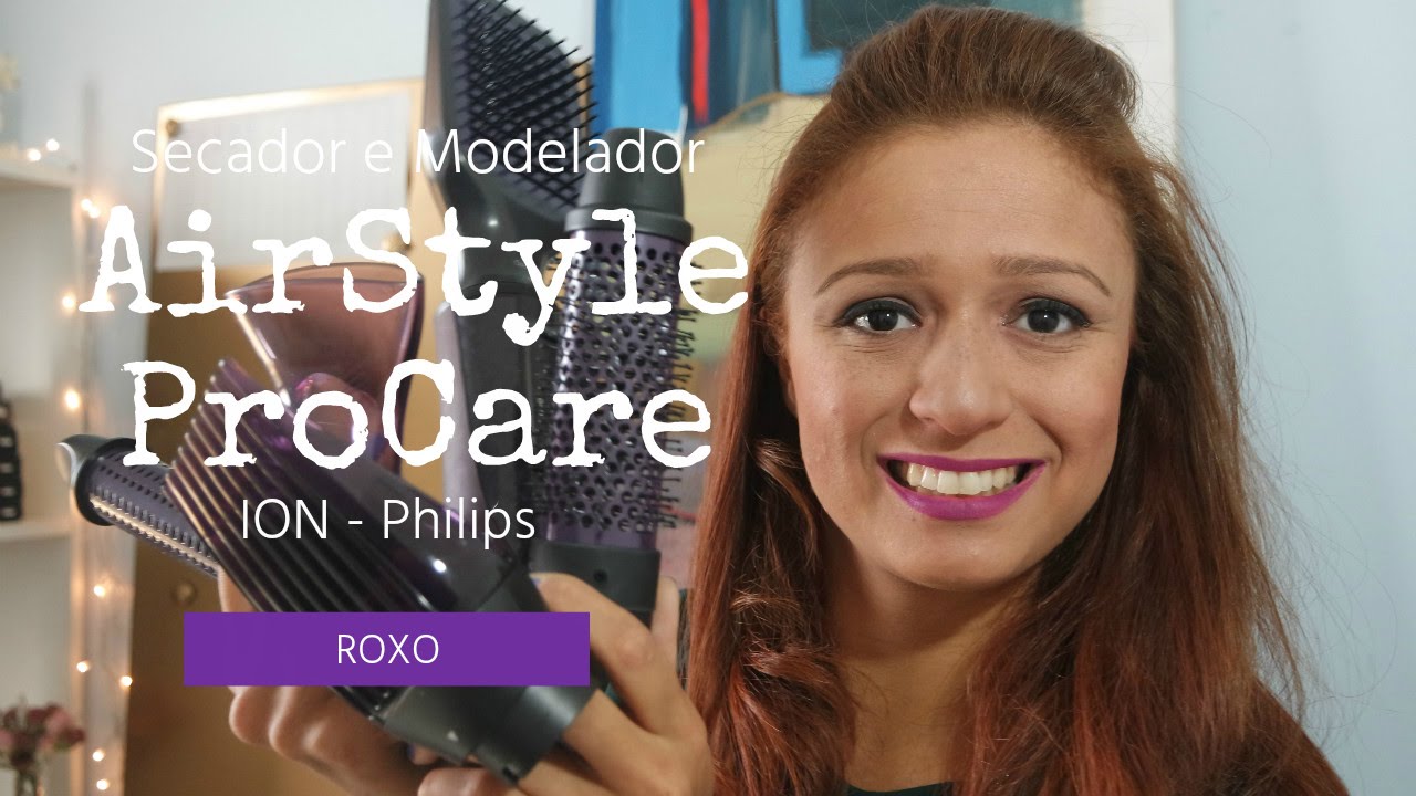 Modelador AirStyler ProCare Roxo Philips | Resenha