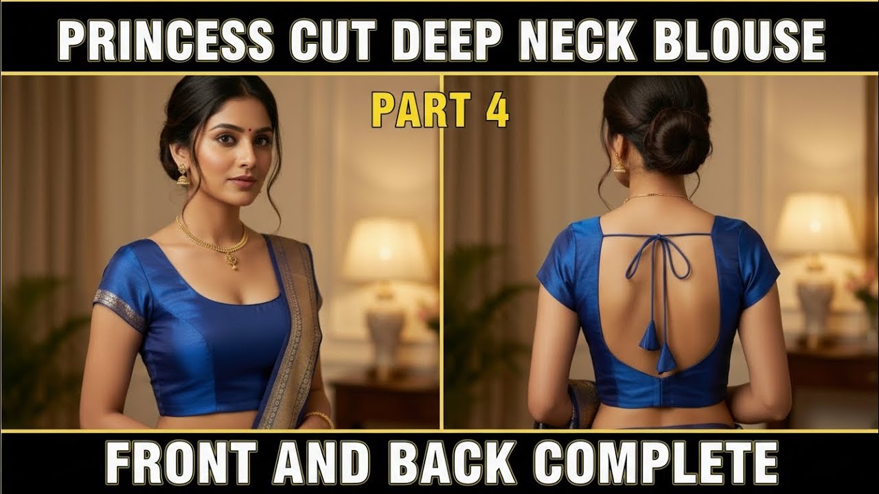 Princess Cut Blouse Masterclass: Part 4 - Armhole Dot & Front Cutting