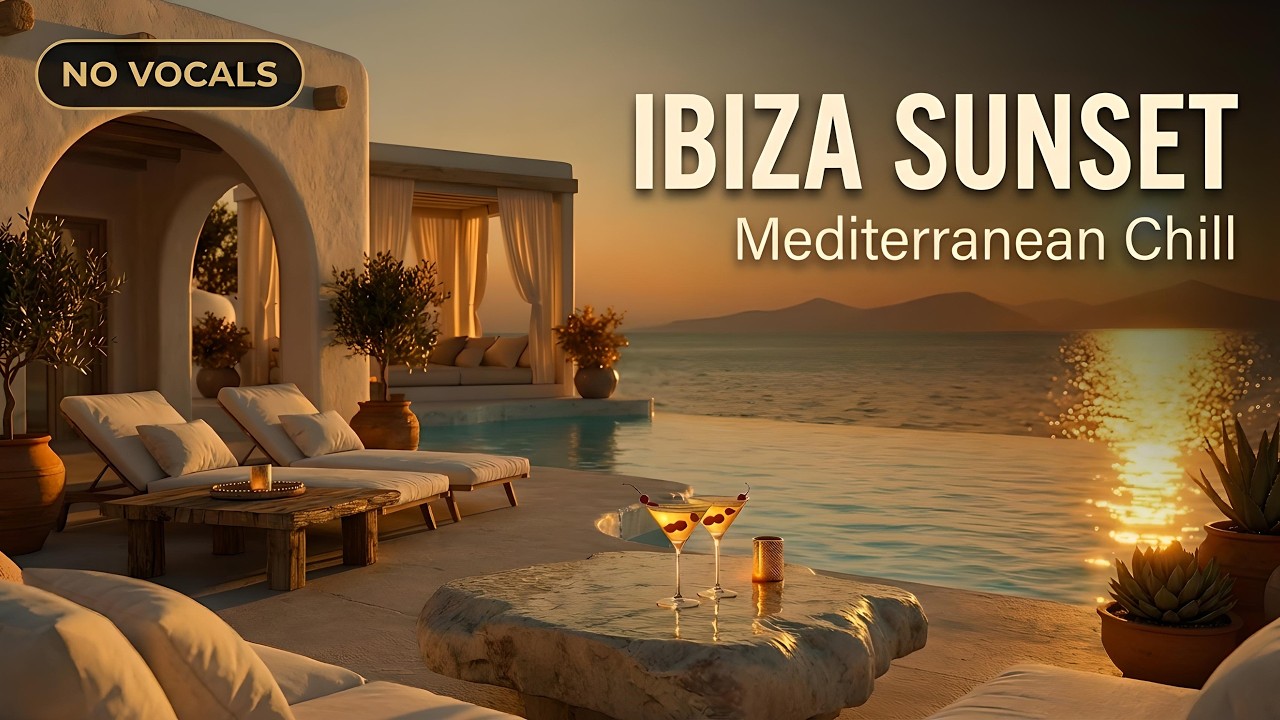Chillout Café del Mar Style | Sunset Calm, Cozy & Unwind 🎶 | Ibiza Lounge Atmosphere Mix 2026 🌅