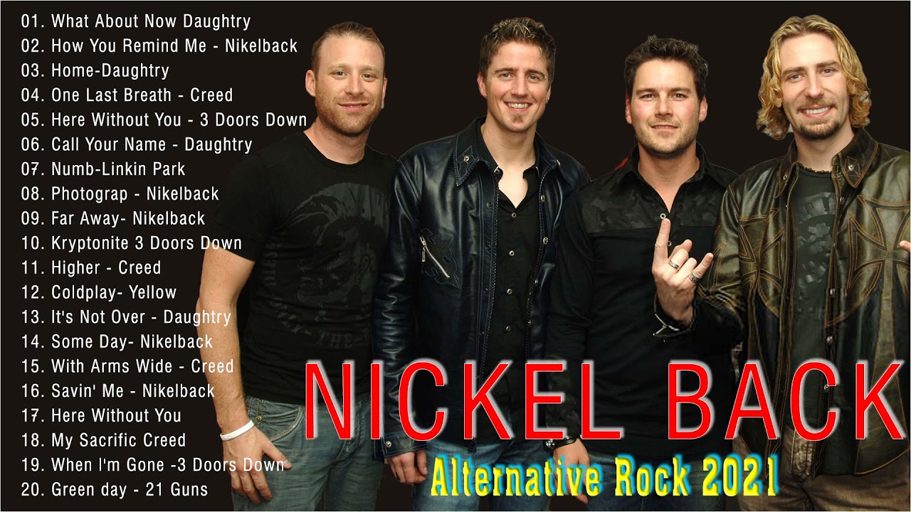 Nickelback Greatest Hits Full Album 2022 💗 Nickelback Best Songs