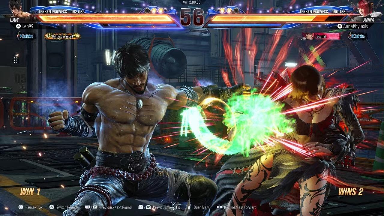 Law VS Anna TEKKEN 8