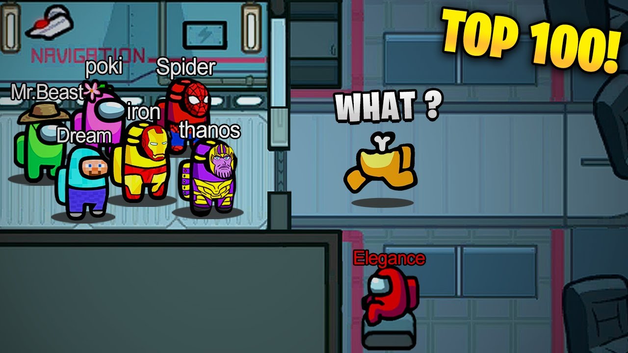 TOP 100 PERFECT TIMING IN AMONG US