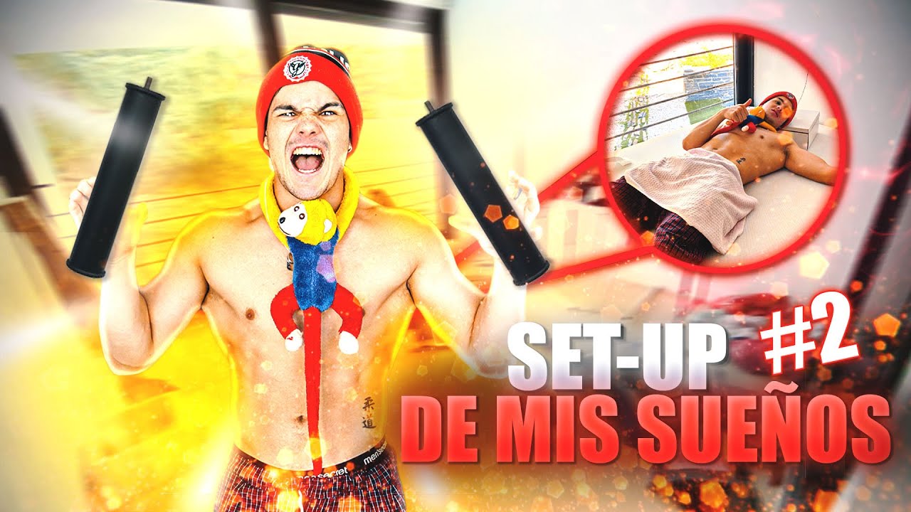 CONSTRUYENDO el SETUP GAMER de MIS SUE&Ntilde;OS! #2 🛏🔨 *menuda CAMA m&aacute;s RO&Ntilde;OSA he comprado*🤦🏻&zwj;♂️