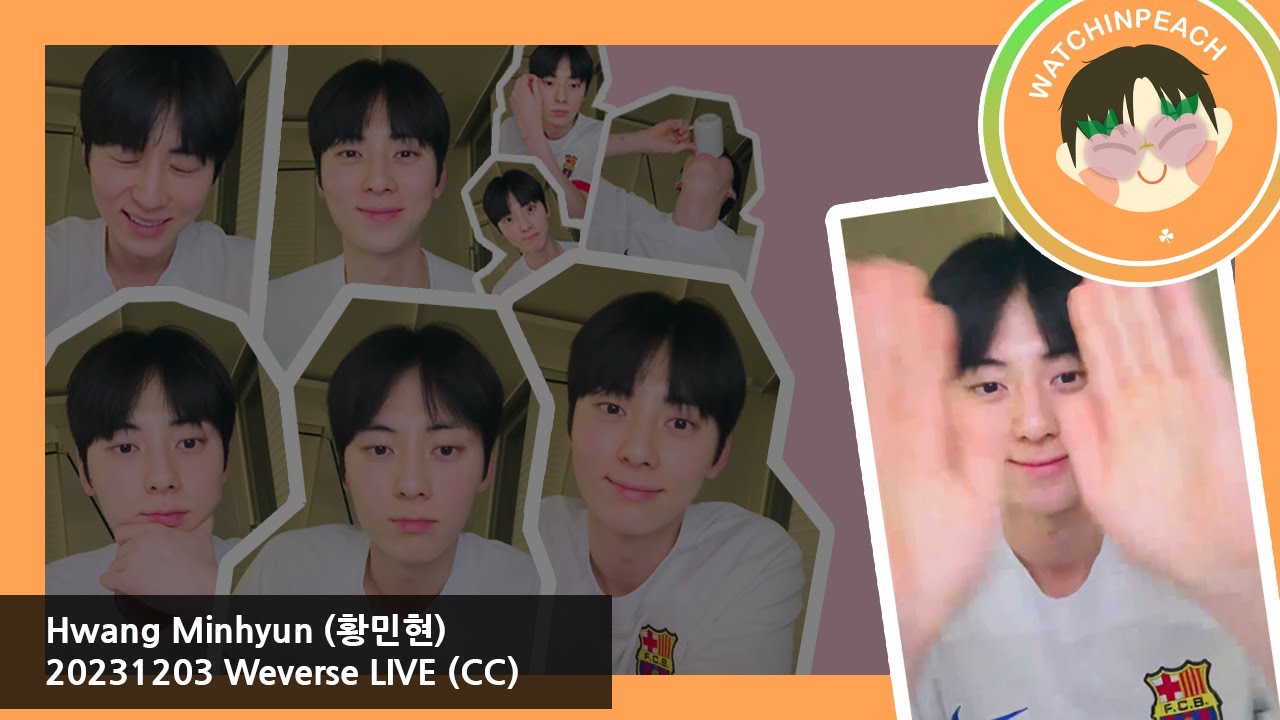 [ENG CC] MINHYUN W-LIVE 231203 ‹ 🙌🏻 › | 황민현 HWANG MINHYUN
