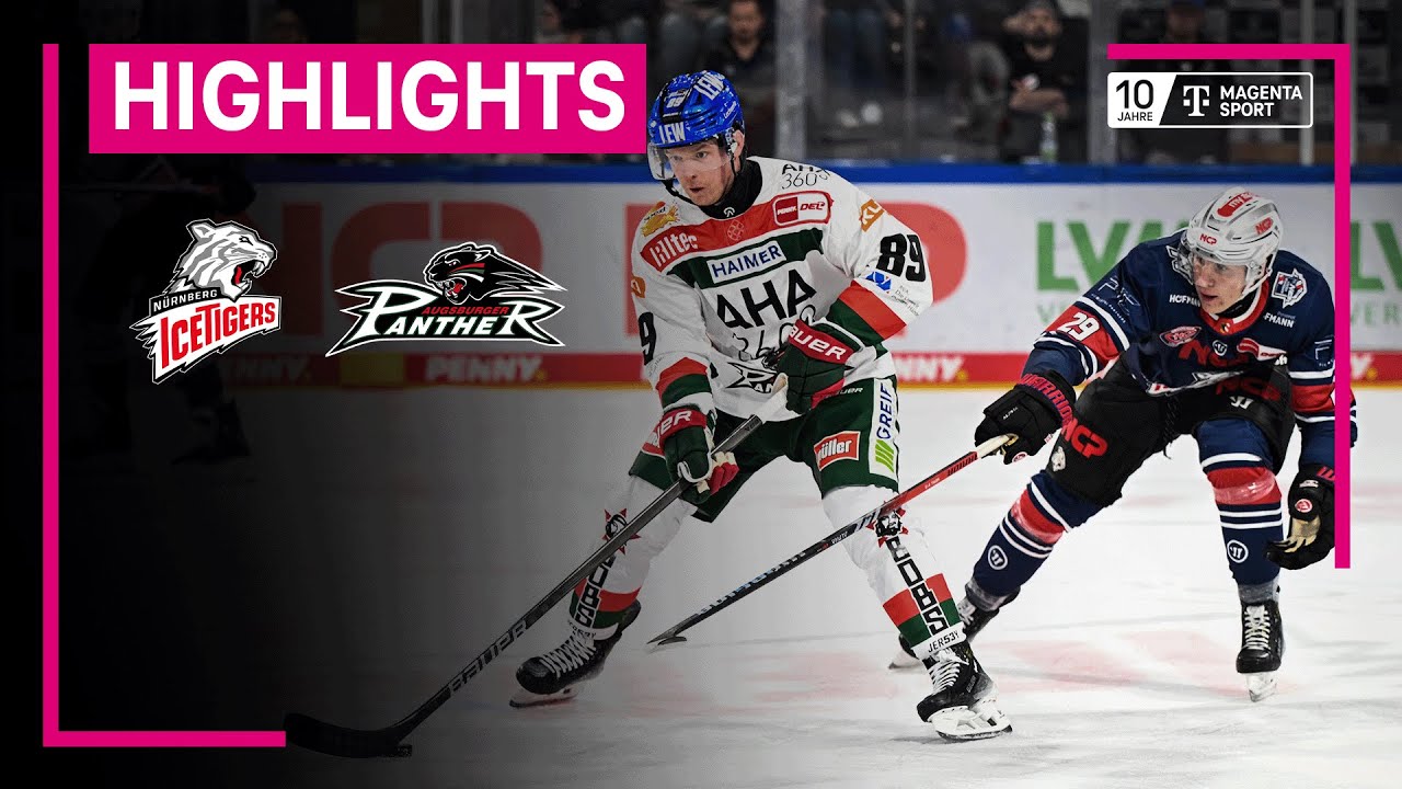 Nürnberg Ice Tigers - Augsburger Panther | PENNY DEL | MAGENTA SPORT