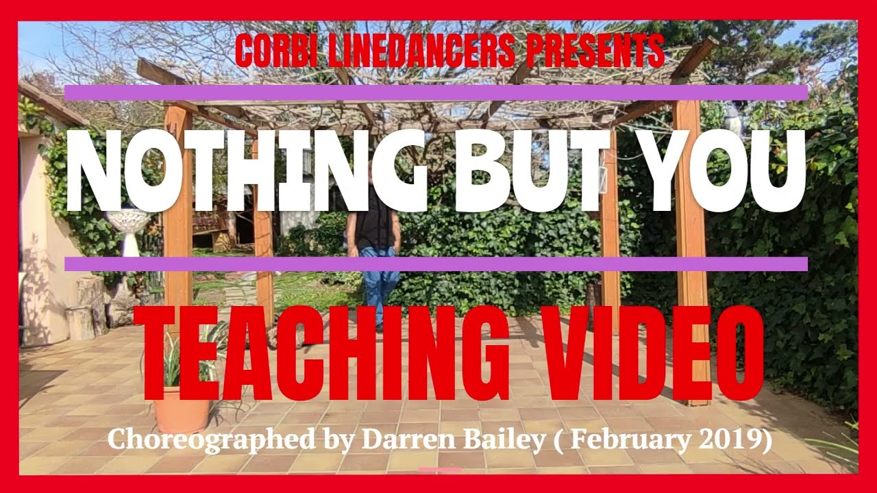 Nothing But You LINE DANCE (Teaching Video)