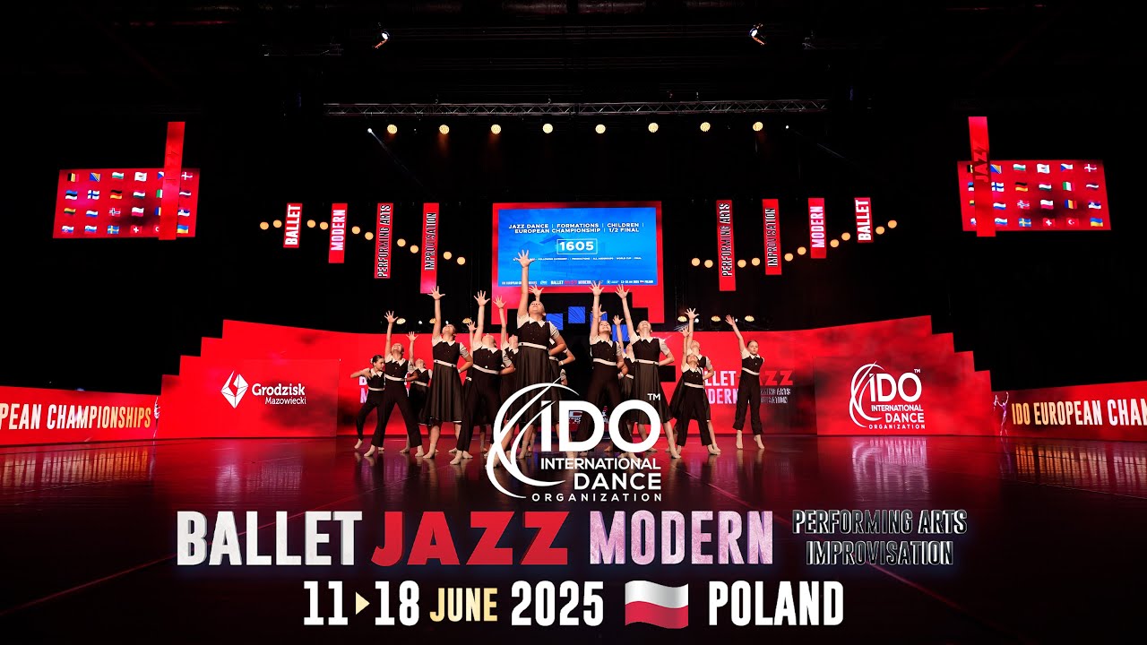 ADENA CHILDREN | Poland | Children Formations | IDO Jazz Dance European Championship 2025
