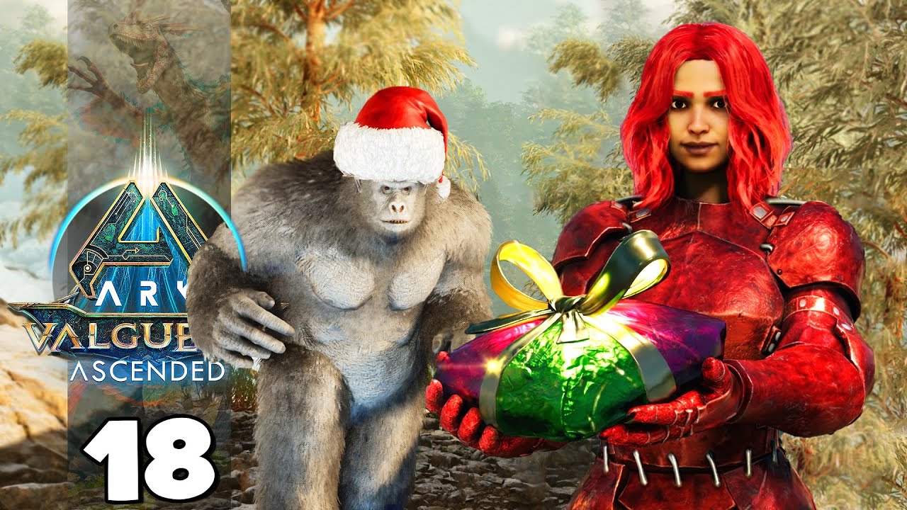 🎁PEDI UM PRESENTE PARA O RAPTOR CLAUS E GANHEI ALGO INUSITADO!!! ARK: VALGUERO 18