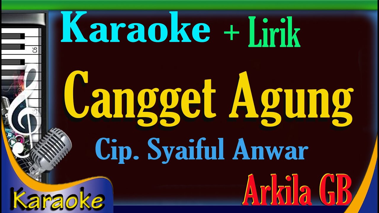 Cangget Agung Karaoke | Lagu Daerah Lampung
