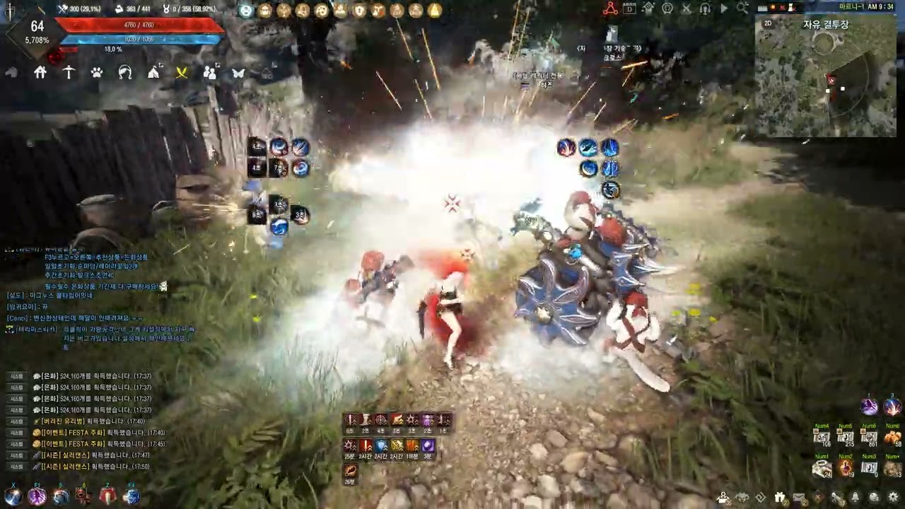 bdo corsair awakening pve infinite combo / 검은사막 각성 커세어 PVE 사냥 콤보