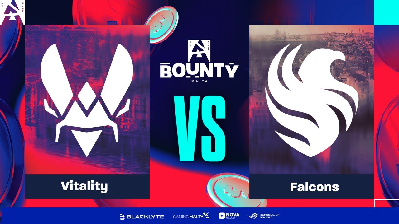 Vitality vs Falcons - Full CS2 Match VOD - BLAST Bounty Malta Season 1 2026