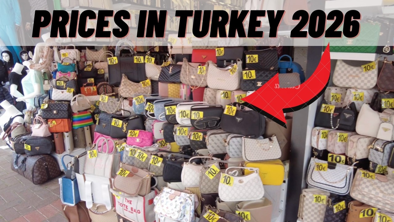 10€ Handbag?! 🇹🇷 Alanya Bazaar 2026: Walking Tour & Real Prices